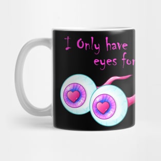 Pastel Goth Anatomical Eyes Valentine Mug